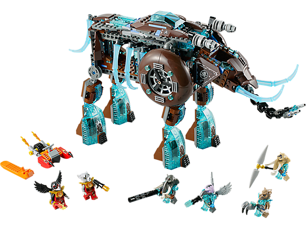 LEGO Chima 70145 Maula's Ice Mammoth Stomper