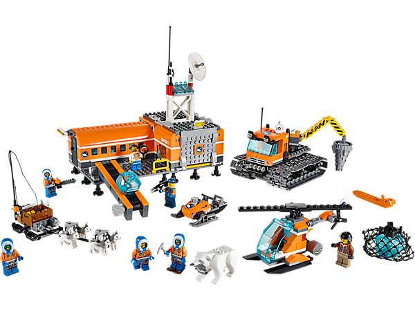 LEGO City 60036 Arctic Base Camp Building Toy