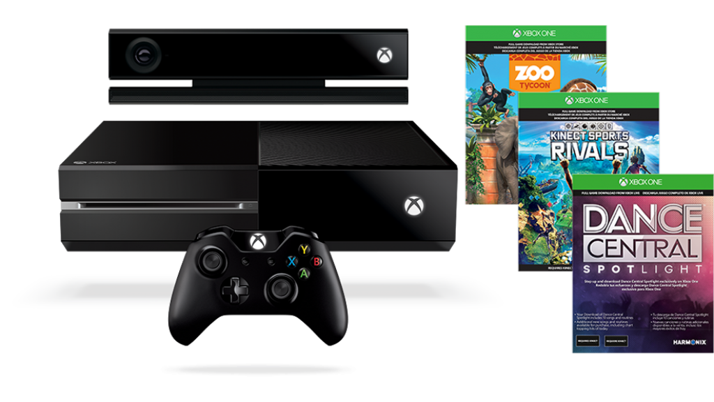 Xbox One 500GB Console with Kinect Bundle