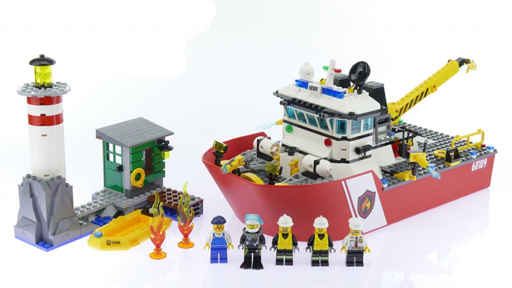 LEGO City 60109 Fire Boat Mixed