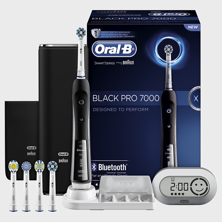 Oral‑B Precision Black 7000 Rechargeable Electric Toothbrush