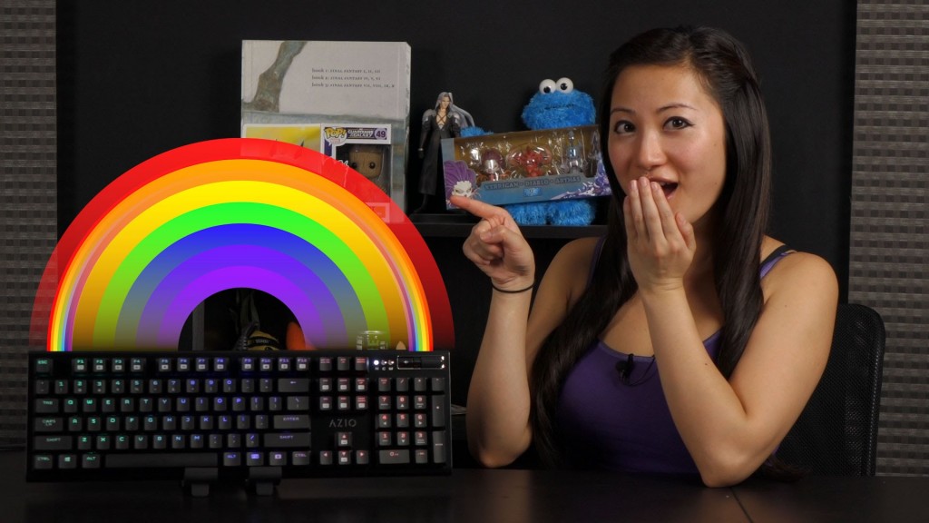 Azio RGB Backlit Mechanical Gaming Keyboard