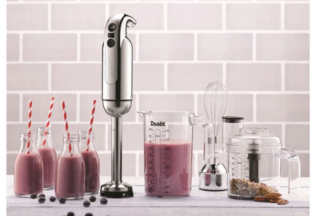 Dualit 700 Watt Hand Blender, Polished With Accessories