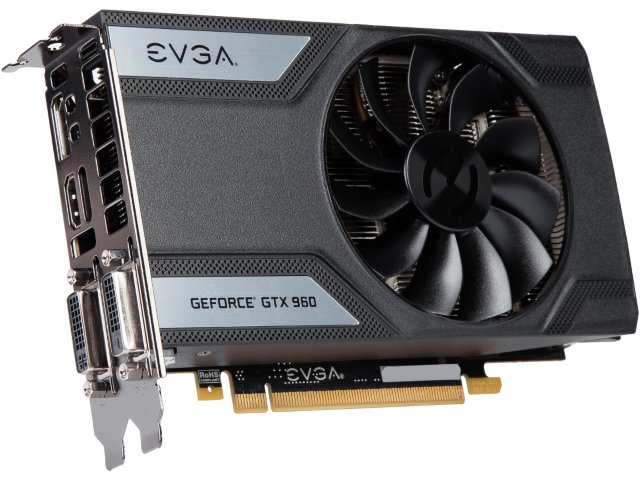 EVGA Geforce GTX 960 4GB SuperClocked Video Card