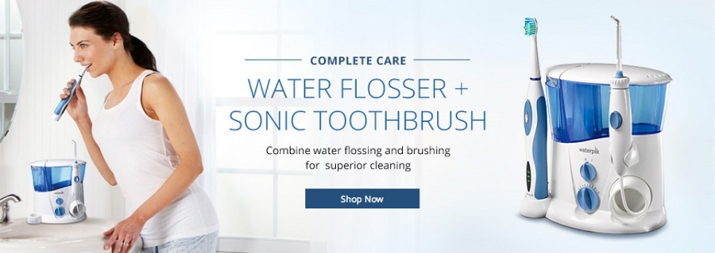 Waterpik WP-900 Complete Care Water Flosser and Sonic Toothbrush