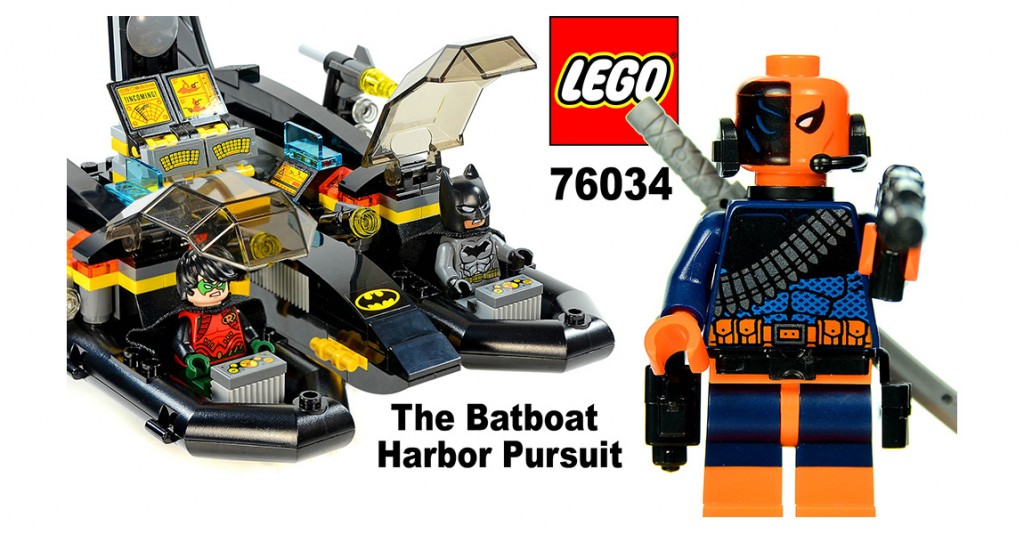 LEGO Super Heroes 76034 The Batboat Harbor Pursuit