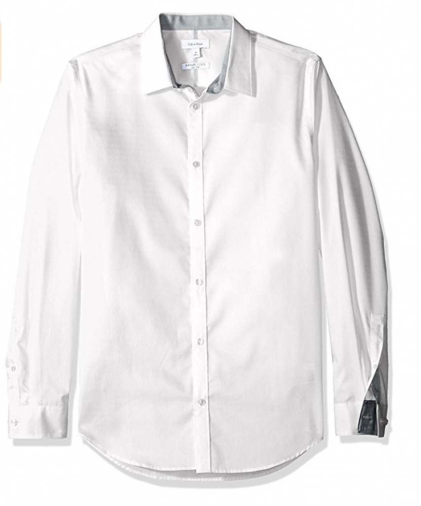 Pair this stylish button down with your favorite CK jeans or chinos for a modern look