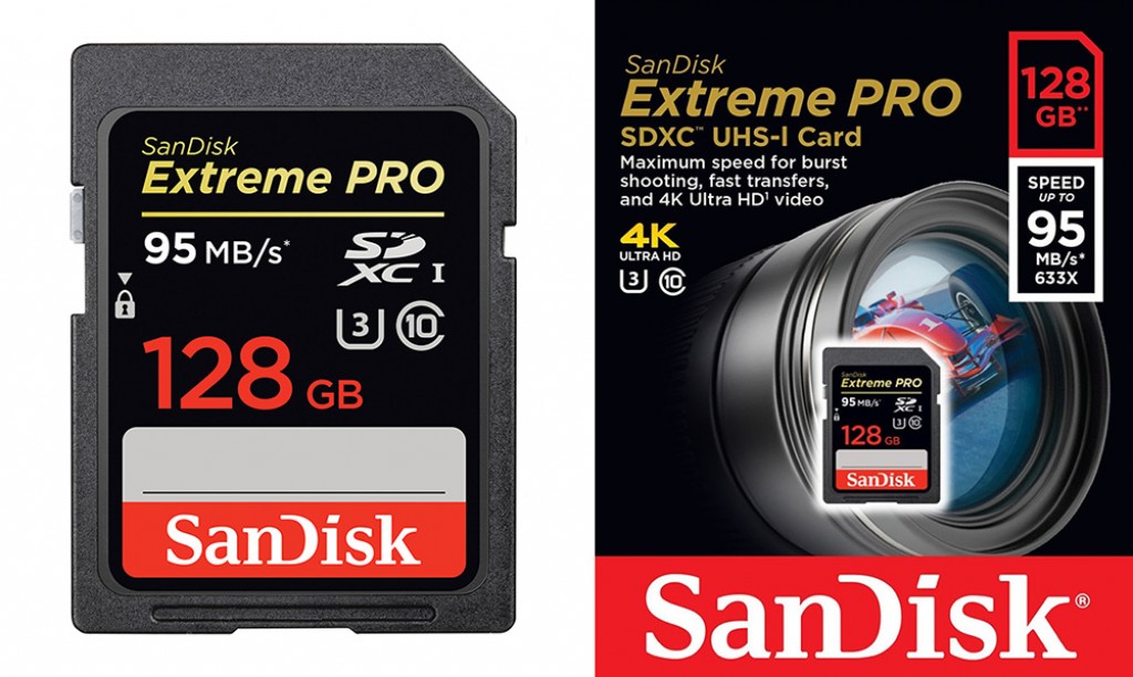 SanDisk Extreme PRO 128GB SDXC Memory Card