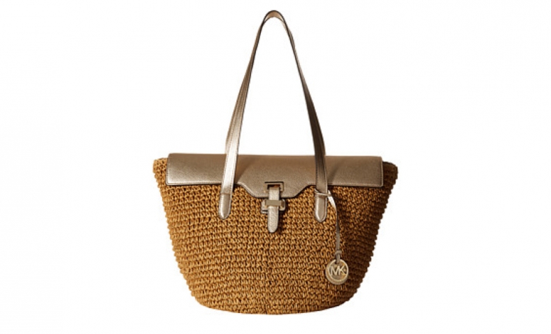 Michael kors naomi clearance straw bag